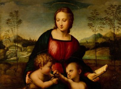 М. Тозини (1503 - 1577) Копия с картины Рафаэля "Мадонна со щегленком" Севастопольский художественный музей им. М. П. Крошицкого.