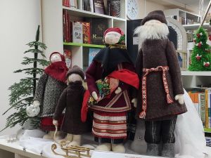 Выставка текстильной куклы «Русская зима»